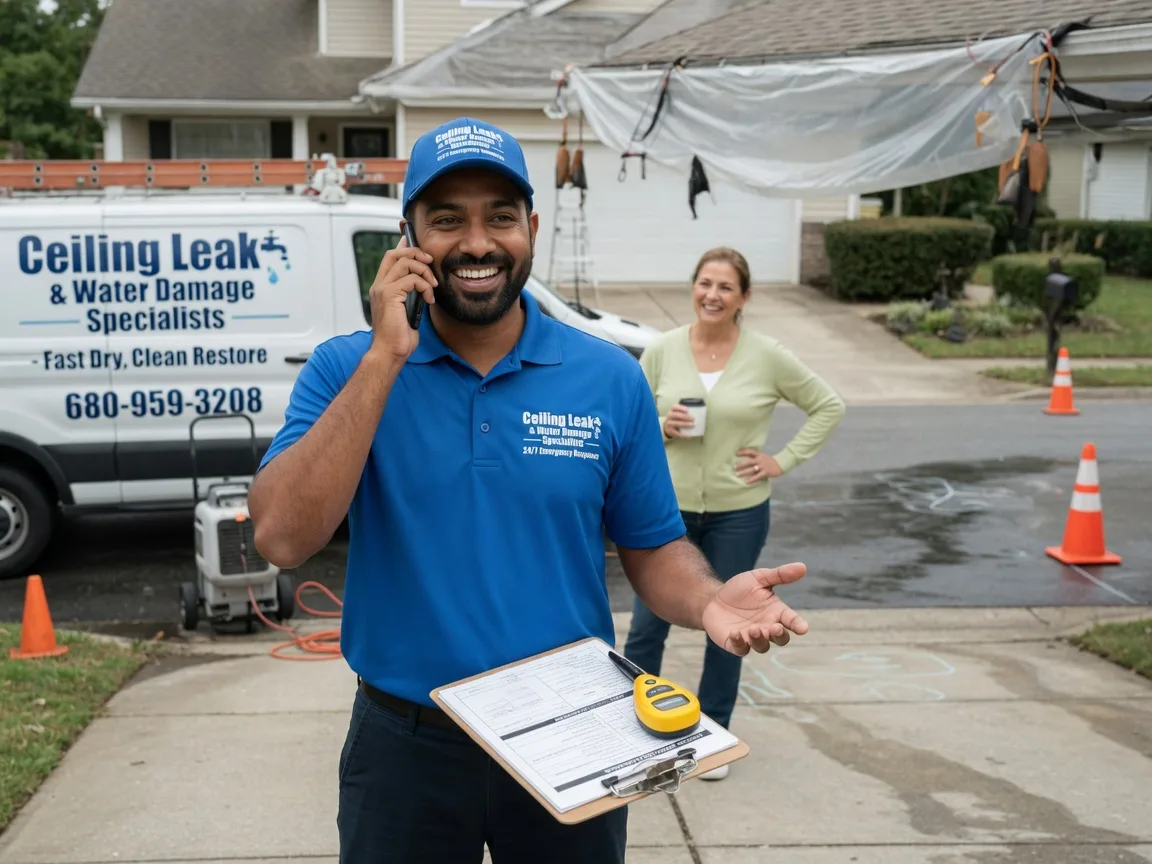 Ceiling Leak Cleanup Devens, MA FAQs